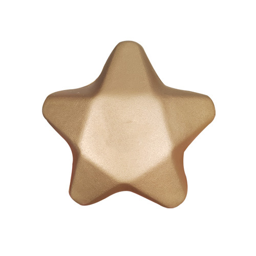 Pu estrella de cinco puntas Bola de estrés descompresión juguete estrella de oro pellizcar música cara sonriente estrella de cinco puntas múltiples especificaciones