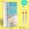 Acrylic, marker PVC, 48 colors