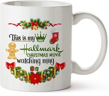 圣诞节Christmas陶瓷咖啡马克杯子美国亚马逊新款Hallmark水杯Mug