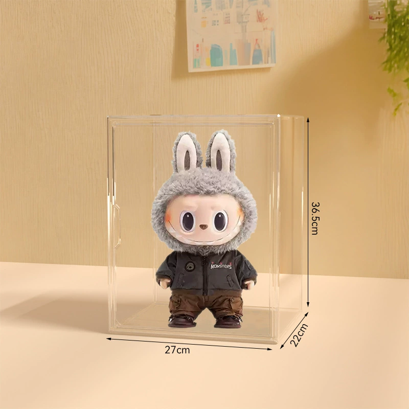 Display Box (Labubu) Acrylic Doll Display Cabinet, Transparent Multi-Size Storage