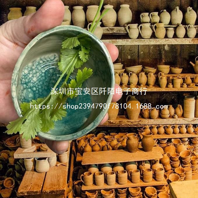 New cross-border products Pottery Herb Stripper Bowl Resin Vanilla…