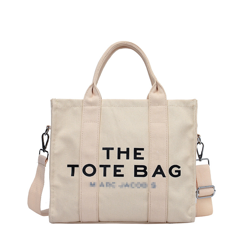 Bolso de hombro transfronterizo para mujer de gran capacidad 2025 bolso diagonal de viajero de letras simples de invierno bolso de lona de diseño de nicho