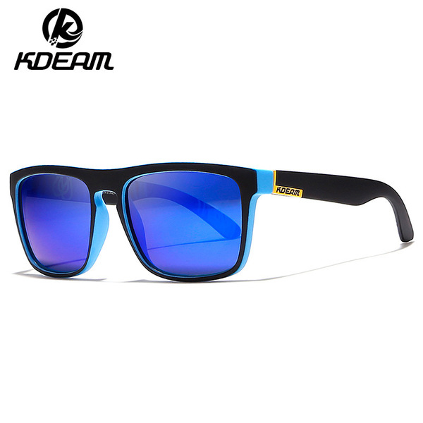 Square universal travel fashionable sunglasses for leisure for men…