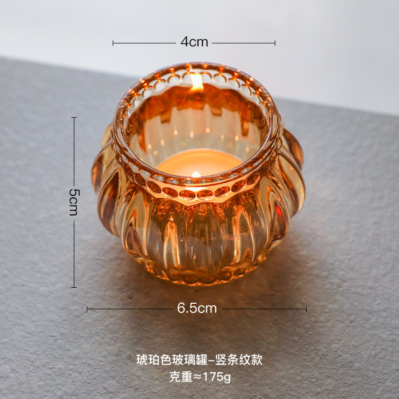 北欧の軽い贅沢な結婚の道具のガラスの水晶の復古のロマンチックなろうそくの明かりの家庭のテーブルの燭台の装飾の置物|undefined