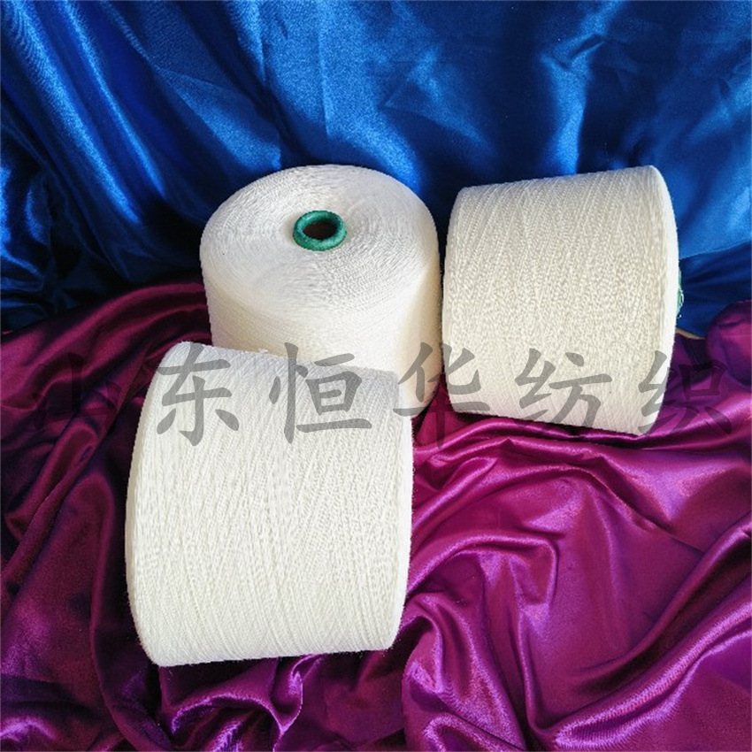 亚麻有机棉纱适合夏季或运动场景亚麻棉包芯纱汉麻纱恒华纺织现货