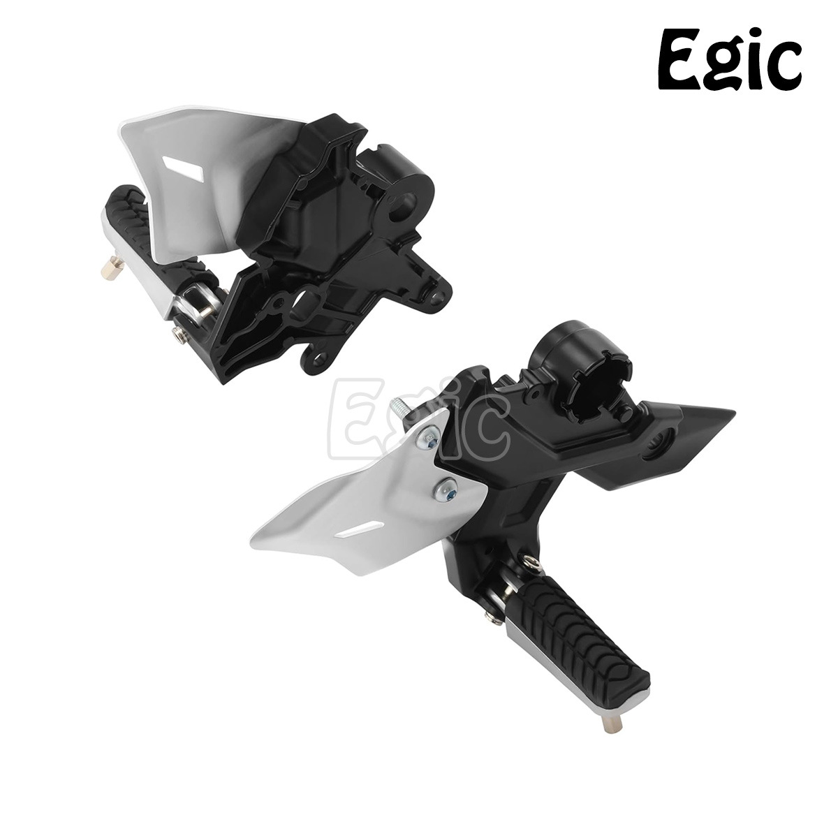The front pedal bracket assembly is suitable for Kawasaki Z650/RS ninja driver's small pedal with wings for 17-23 years