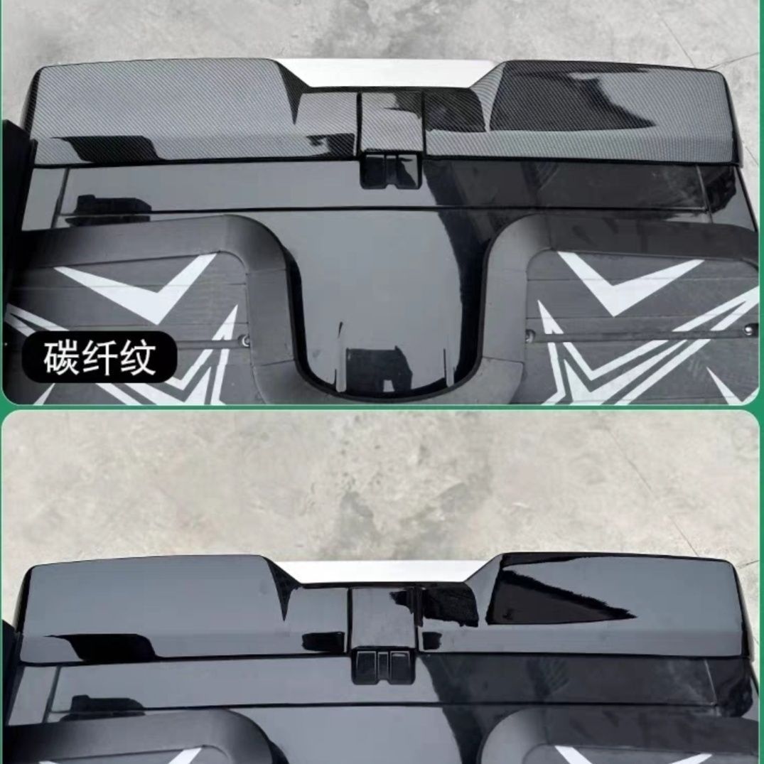 Chery Icar03 Rear Wing Modification, Integrated Rear Spoiler, Icar03 Modified Integrated Roof Wing, Exterior Decorative Accessories