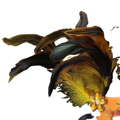  New Party Dance Masks Halloween Creative Fashion Masks Personalized Feather Plastic Masks Wholesale