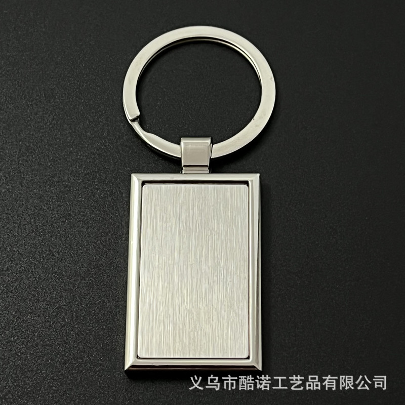 Keychain de metal aleación de zinc llavero de marca única publicidad promocional pequeño regalo
