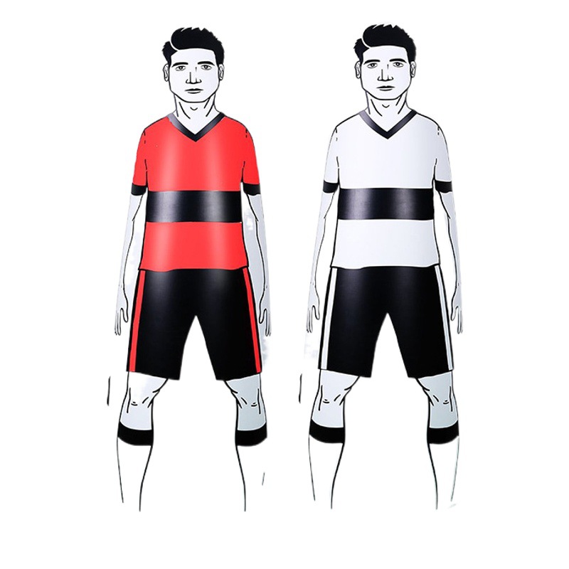 Football inflatable human Wall training fake human-shaped obstacle football training auxiliary equipment free kick fake human wall