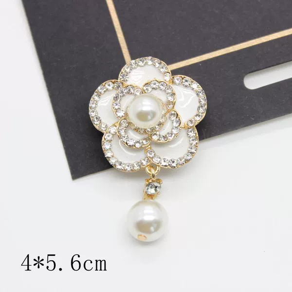 Camellia hanging pearl white
