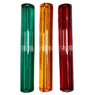 Crystal Plate Glass Tube Bar Cylindrical Glass Rod Bubble Precision Grinding Color Crystal Screen Hotel Partition Home Decoration Lamps