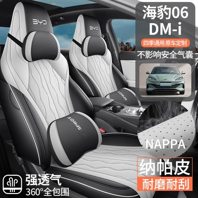 BYD Seal 06dmi üçün xüsusi oturacaq üzlüyü, dəri, nəfəs alan, dörd fəsil