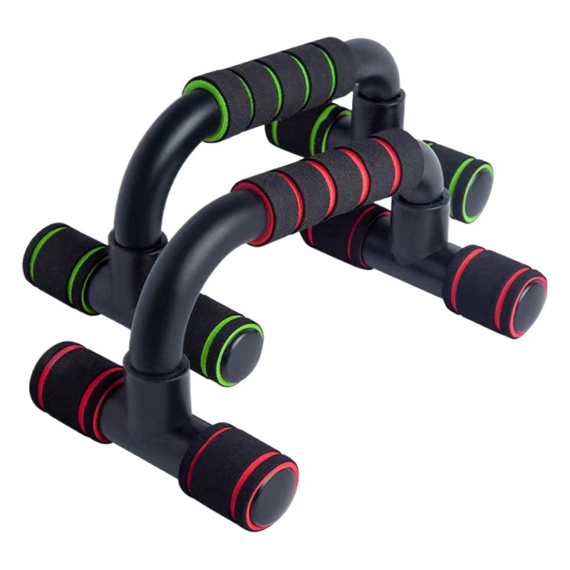 H en forma de I soporte de empuje en el hogar brazo abdominal músculo fitness dispositivo interior ejercicio pecho músculo fitness push-up stand