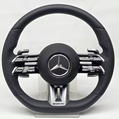 Wheel, Off-White Perforated Leather, Steering wheel
