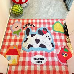 入戸ドアのマットは汚れに強くて、糸の輪を整えて楽しい子犬が靴を替える区の除塵足マットメーカーが直発した