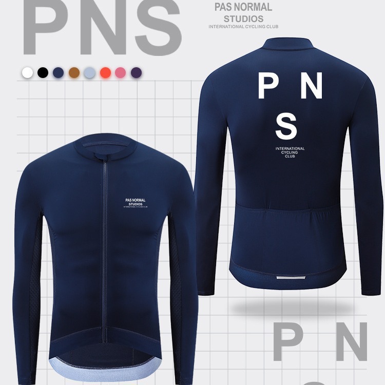 2025 New High-Quality Pns Bicycle Long-Sleeved Tops Mountain Bike Breathable Sun Protection Cycling Clothing Road Bike Men