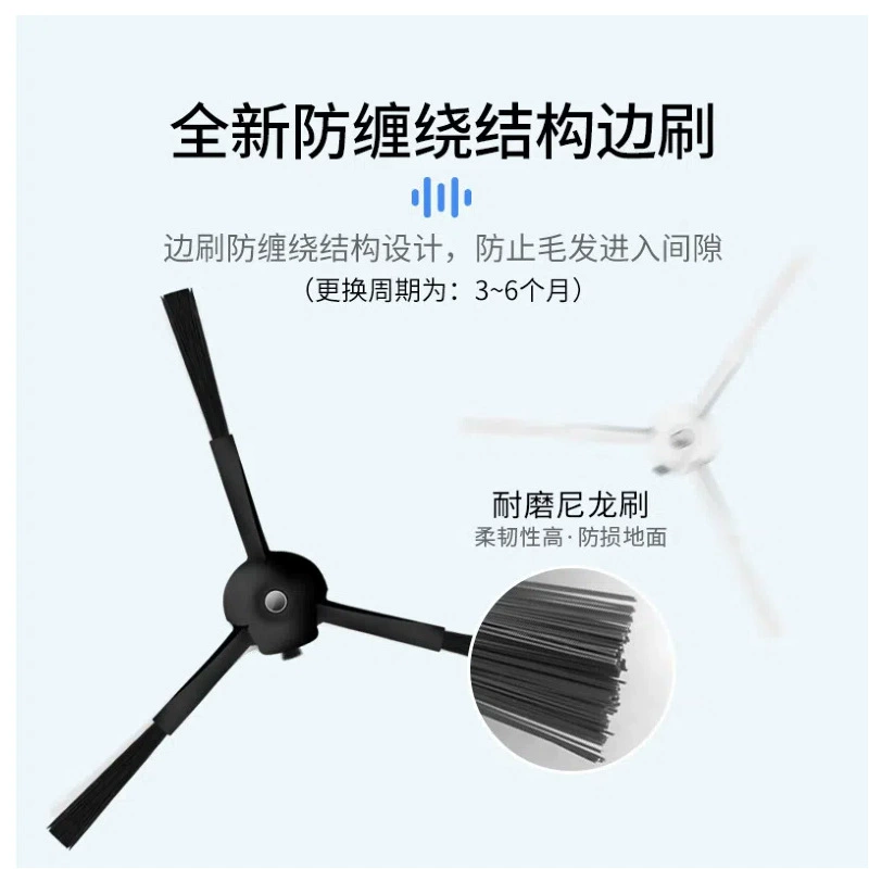 Соответствует аксессуарам для робота-пылесоса Roborock G10/G10S/Pro/расходники: боковая щетка, роликовая щетка, швабра, пылевой мешок