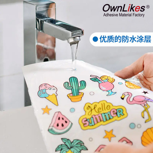 Inkjet Printing Adhesive Label Paper Transparent Laser Waterproof A4 Pressure Sensitive Labels Fast-Drying Manufacturer Wholesale