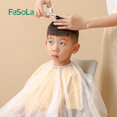 Hair Salon Styling Oil Hair Plastic Waterproof Transparent Thick Disposable Hair Dye Cape Salon Apron
