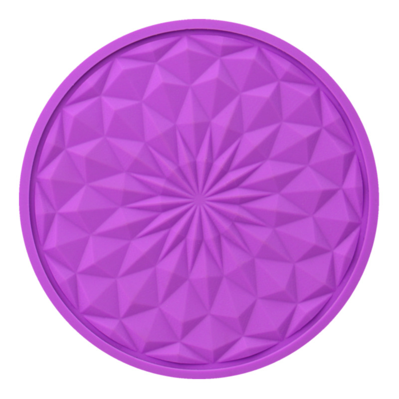 코스터-윤채화 보라색