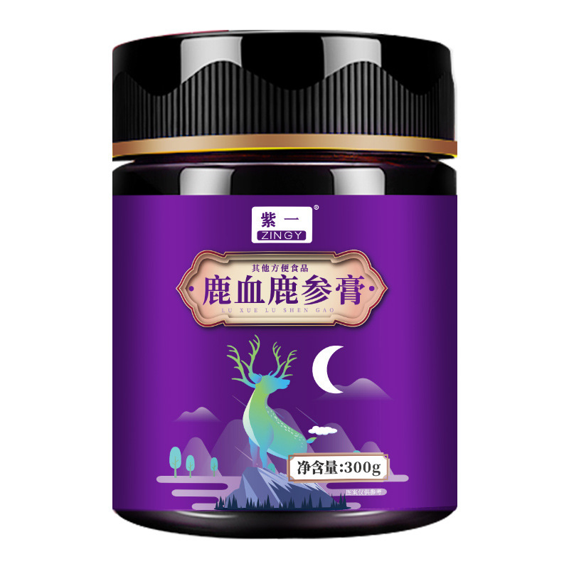 鹿血鹿参膏400g 女性用滋養強壮剤 鹿胎鹿鞭人参保湿 鹿茸燕窩正規品|undefined