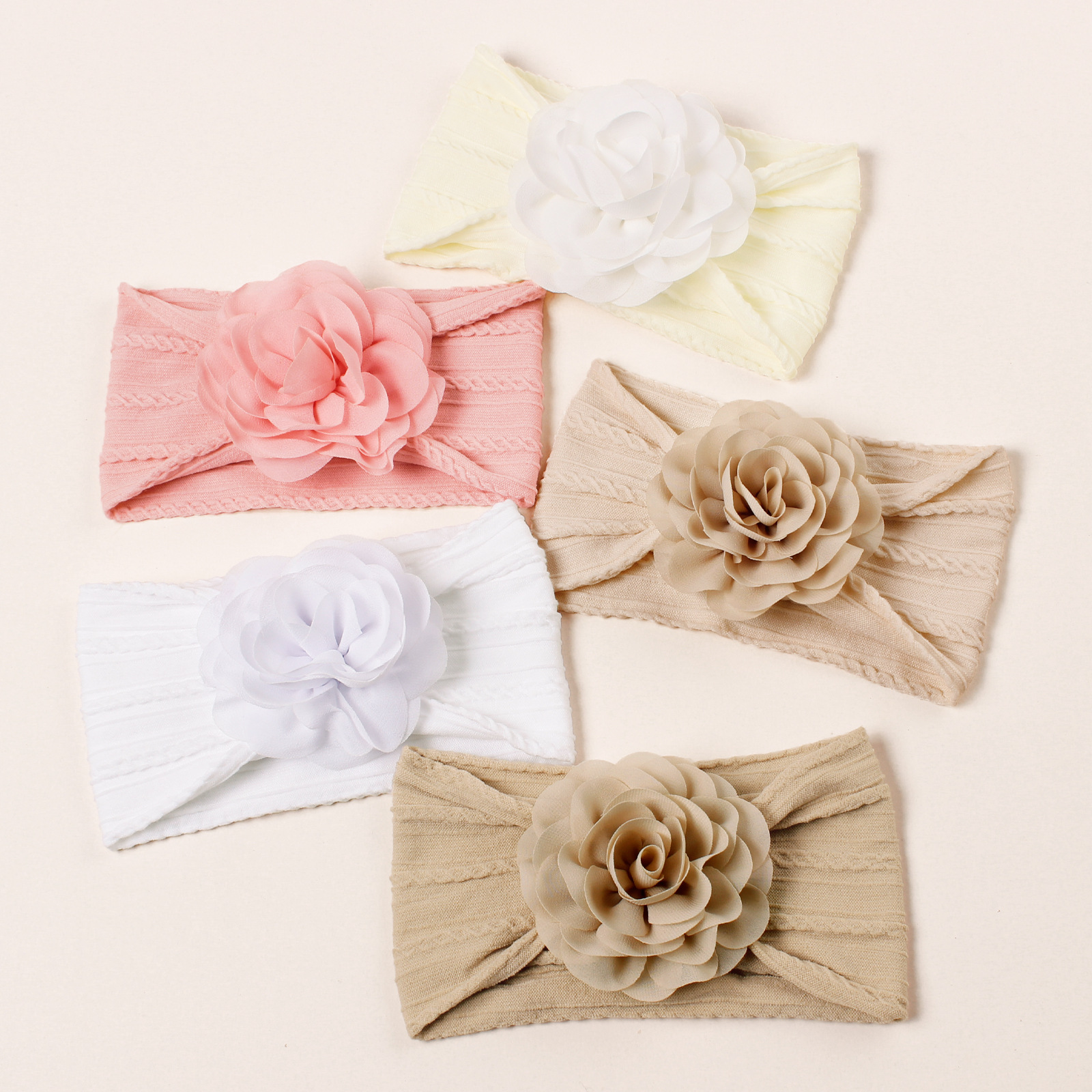 Brand children's soft elastic headband