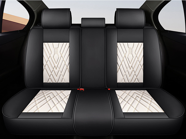 2025 Summer New Nappa Leather All-Season Car Seat Covers Amazon Cross-Border Wholesale Car Seat Cushions