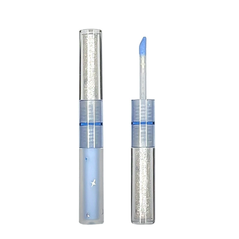 Палетка теней для век Liquid Eye Shadow (Card Bubin ViniCappuvini CP98 Gemini), жемчужная и блестящая пара, 1,5 г×2/6