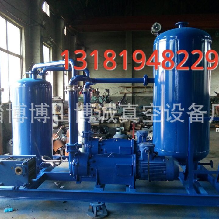 供应罗茨循环水真空泵机组 水喷射真空泵 罗茨真空机组