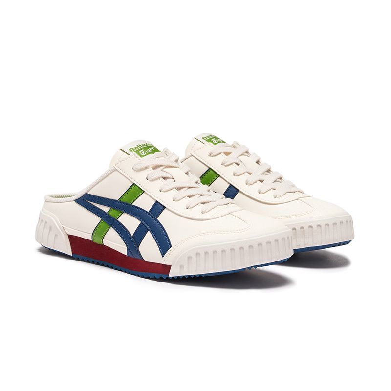 Summer Original Putian Onitsuka Tiger Buzz Lightyear Comfortable Couple's Slip-On Half-Slip Lazy Sports Casual Shoes