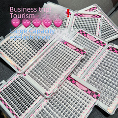 蜜小盒甜酷睫毛書超大排量懶人三部曲眼睫毛分段式濃密上鏡純野女