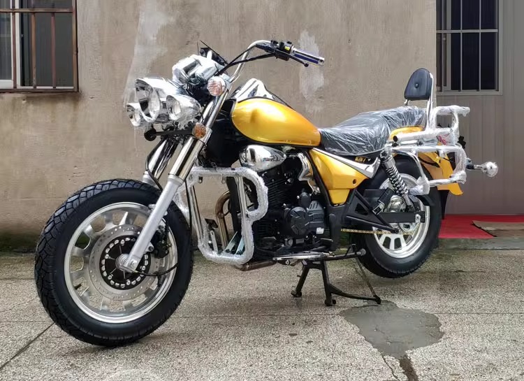 Retro Motorcycle Sports Car 200Cc National Iv Efi Can Be Licensed Storm Harley Prince Fuel Straddle Street Motorcycle