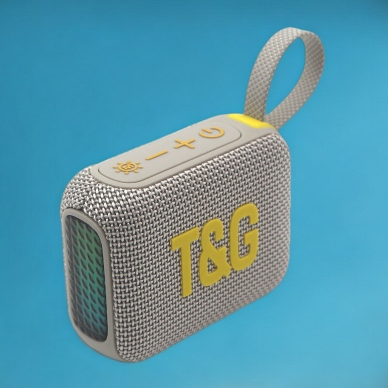 新型TG445MINI Bluetoothスピーカー、LEDカラフルライト、屋外ポータブル、カード対応、プチギフト、低音重視|undefined