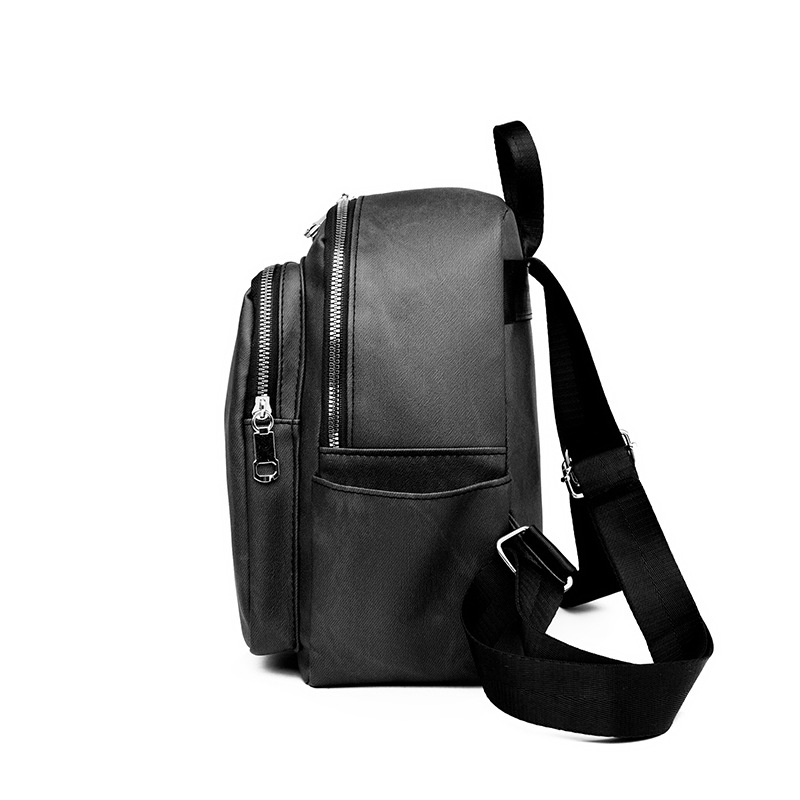 Mochila de todo fósforo de color puro para mujer 2024 nuevo estilo de cuero suave moda mochila de gran capacidad bolsa de viaje al por mayor