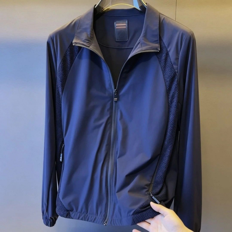 Spring fashion men's comfortable new loose jacket, simple casual versatile men's jacket, trendy and minimalist