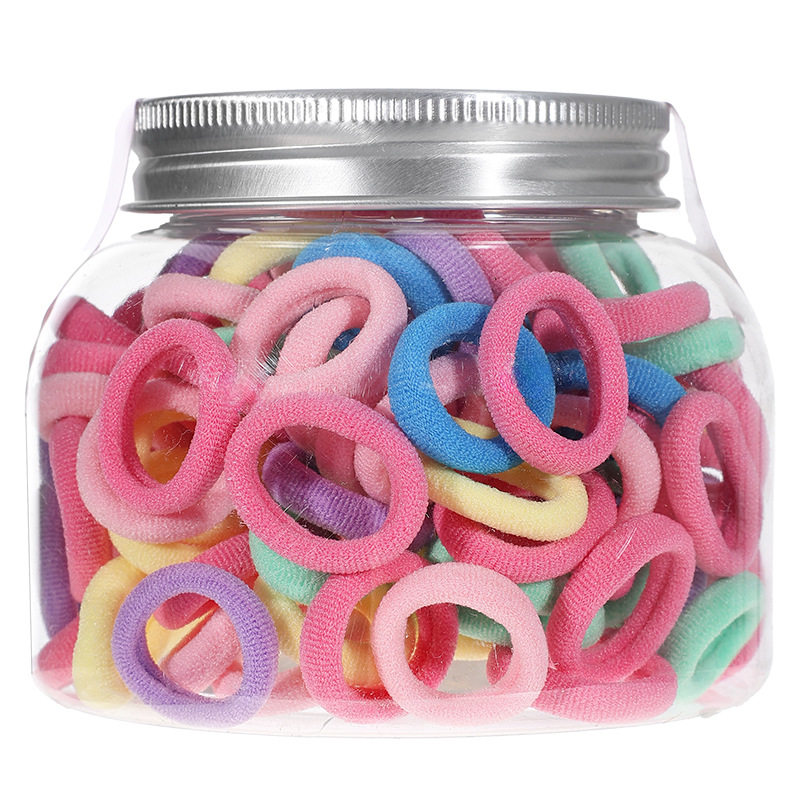 Cuerda para la cabeza para niños, lazo para el cabello altamente elástico y duradero, banda de goma para el cabello para bebés, cuerda para el cabello para niñas, accesorios para el cabello enlatados para niñas al por mayor