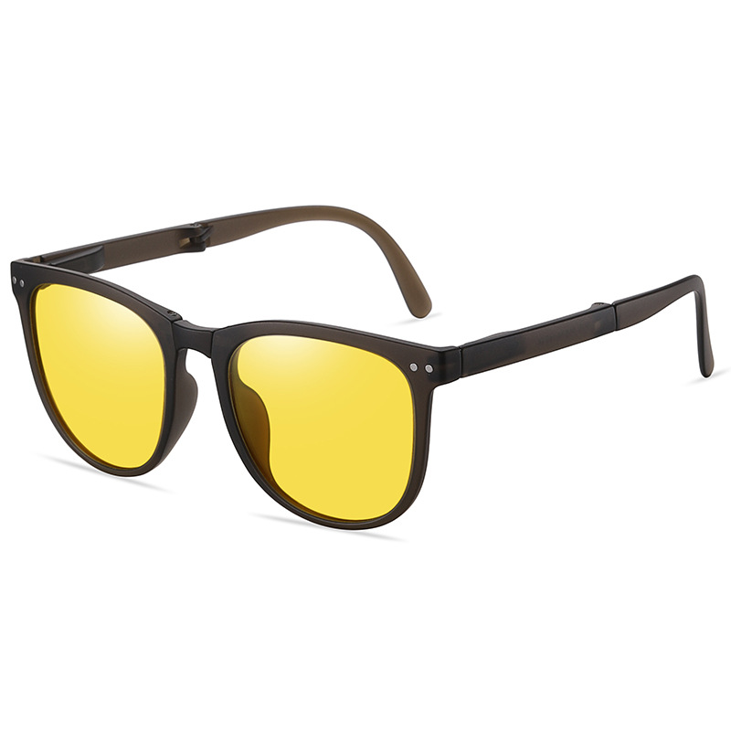 3035 Through black band yellow frame night video