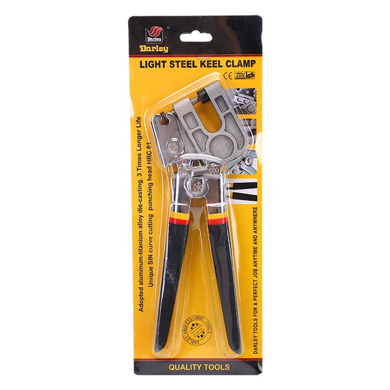 Alicates para techo de aluminio, 12 pulgadas, fijación