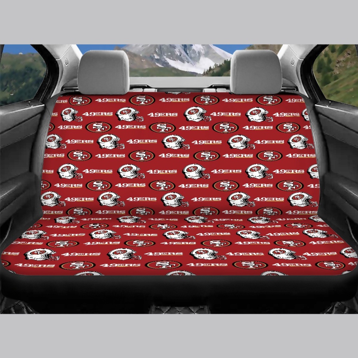 Popular cross-border car seat covers featuring the NFL Dallas Cowboys design, car seat cushions, and car accessories