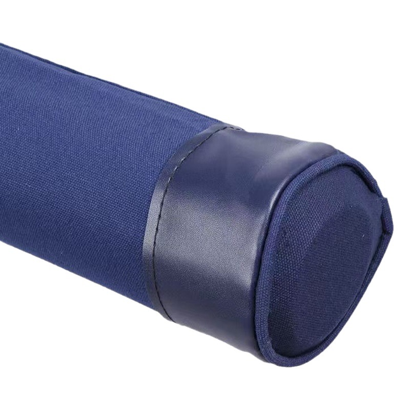 Canvas fishing rod bag thickened fishing umbrella bag canvas fishing rod bag fishing rod storage bag scratch-resistant fishing gear accessories bag