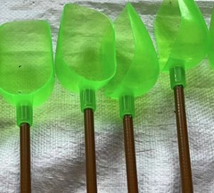 Factory wholesale: Stainless Steel Telescopic Bait Scoop, Fiberglass Telescopic Groundbait Launcher, Bait Throwing Scoop, Bait Mixing Scoop