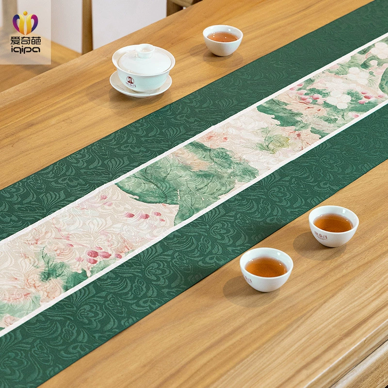 Бегония, китайский стиль, стол дзен, флаг, чайный стол, чайный стол, высококачественный чайный флаг, чайный флаг, водонепроницаемый чайный стол, скатерть