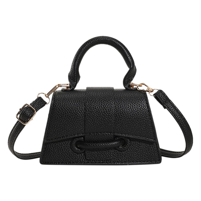 Color sólido simple bolso elegante 2023 principios de otoño nuevo versátil ins hombro mensajero bolsa pequeña bolsa cuadrada estilo coreano de las mujeres