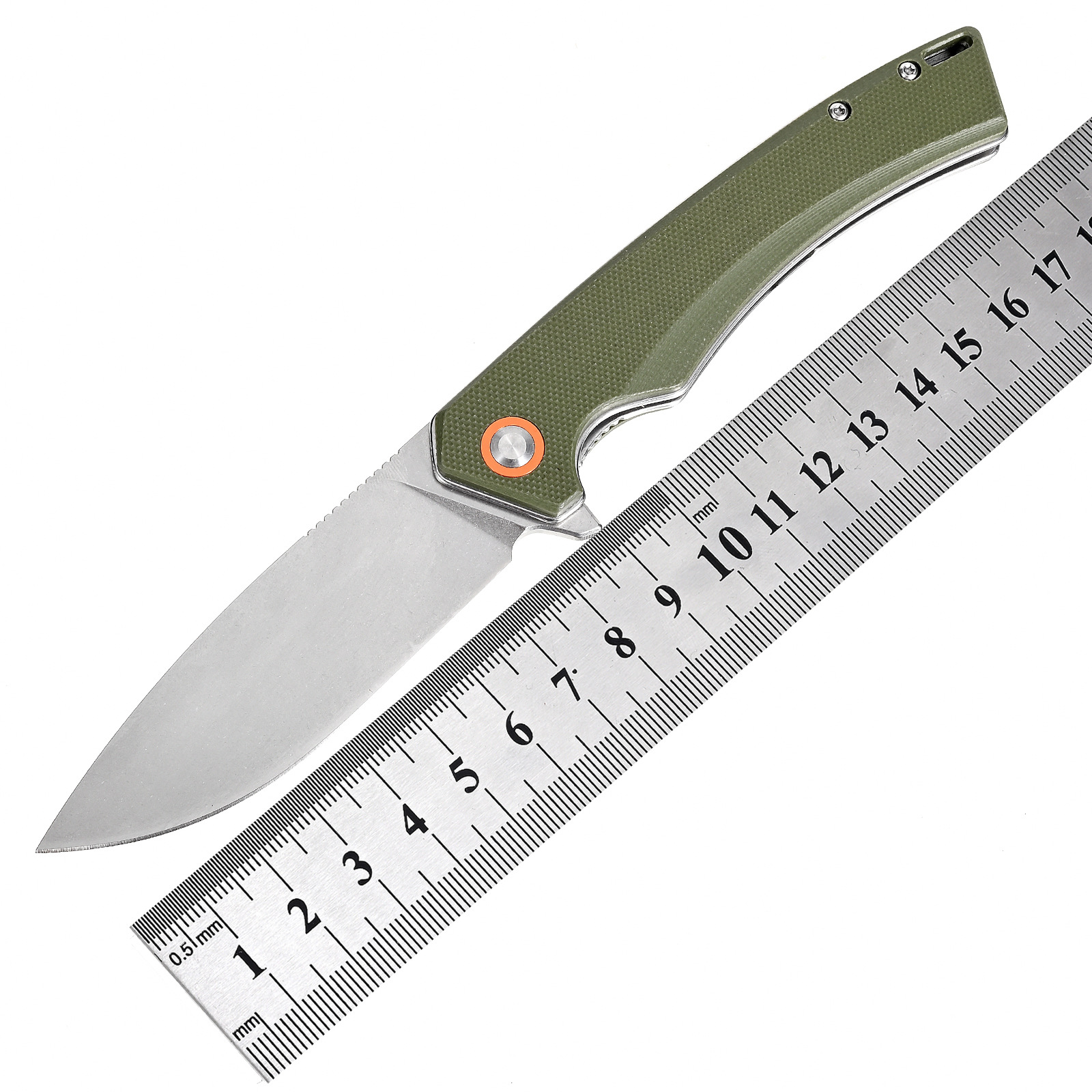 D2材质G10手柄户外便携折叠刀折刀高硬度锋利品质户外露营水果刀