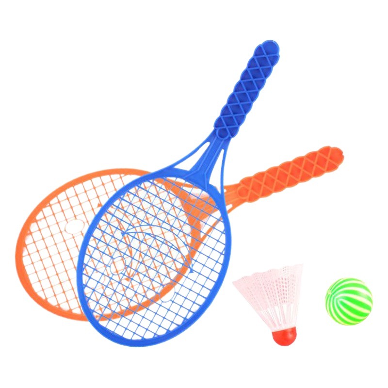Kindergarten gift baby special plastic badminton small size table tennis racket children racket game toy