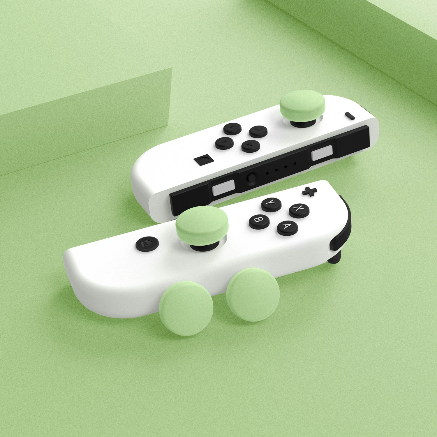 Крышка-накладка на джойстик (Nintendo Switch OLED и Lite), силикон, матовая, противоскользящая, на заказ