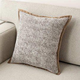 方形雪尼尔抱枕套罩大尺寸靠垫靠枕不含芯客厅沙发床靠背高级感