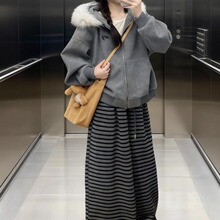 ��ʽ�͹�ë�Ië������Ů2025�ﶬ�¿�㼑имӺ����Bñ��ɫ�l��