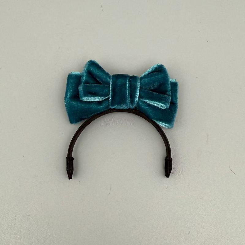 Labubu ラブブリボンヘッドバンドビッグレッドキャンディーカラーのリボンヘッドバンド人形ピンクヘッドバンドアクセサリー|undefined
